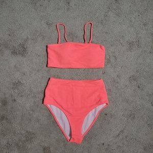 NWT CupShe Pink Swimsuit